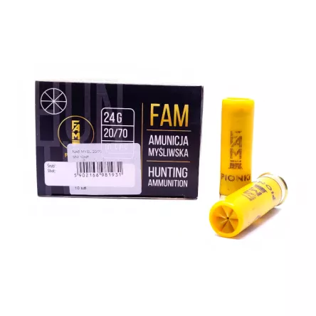 20/70 FAM PIONKI GWIAZDKA 24G Schrot „1“ – 3,75 mm
