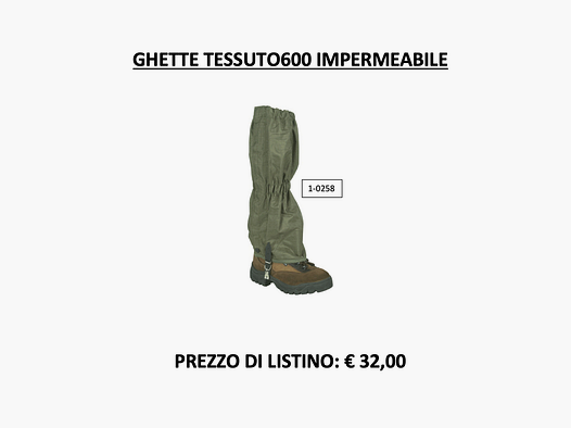 GERMAN – GHETTE TESS.600 IMPERMÉABLE