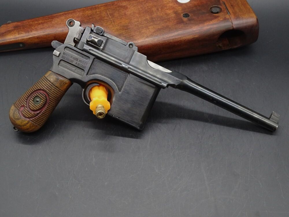 Mauser C96 Rote 9 Kaliber 9mm Luger mit Anschlagschaft C96