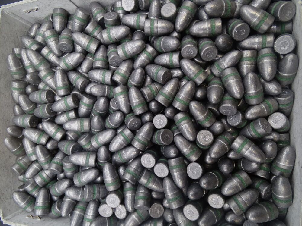 WM Bullets calibro 9mm Dia .357 133gr RN BB proiettili in piombo