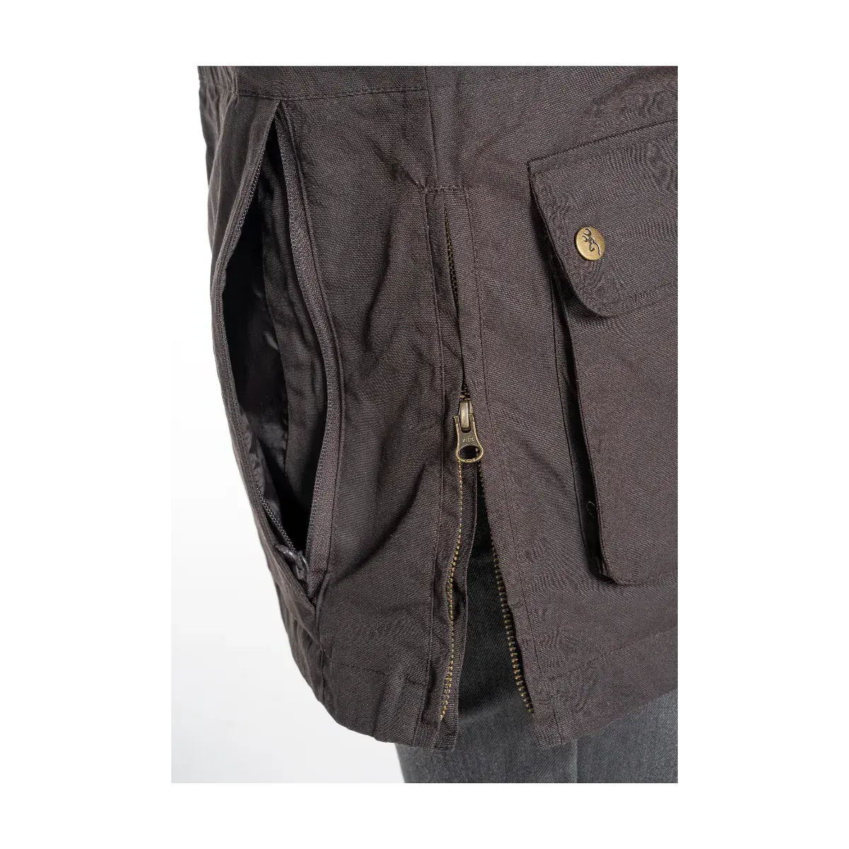 Veste Browning Norfolk Dark Brown, image 6 sur 8