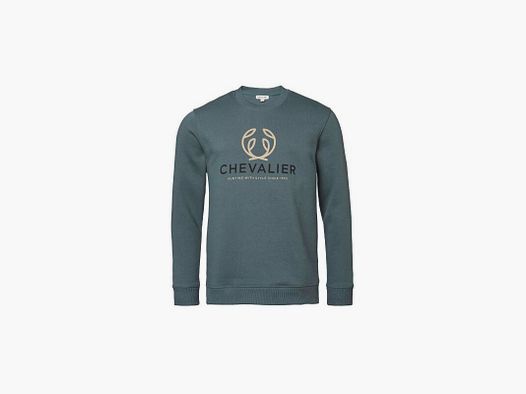 Chevalier Herren Logo Sweatshirt Stormy Blau