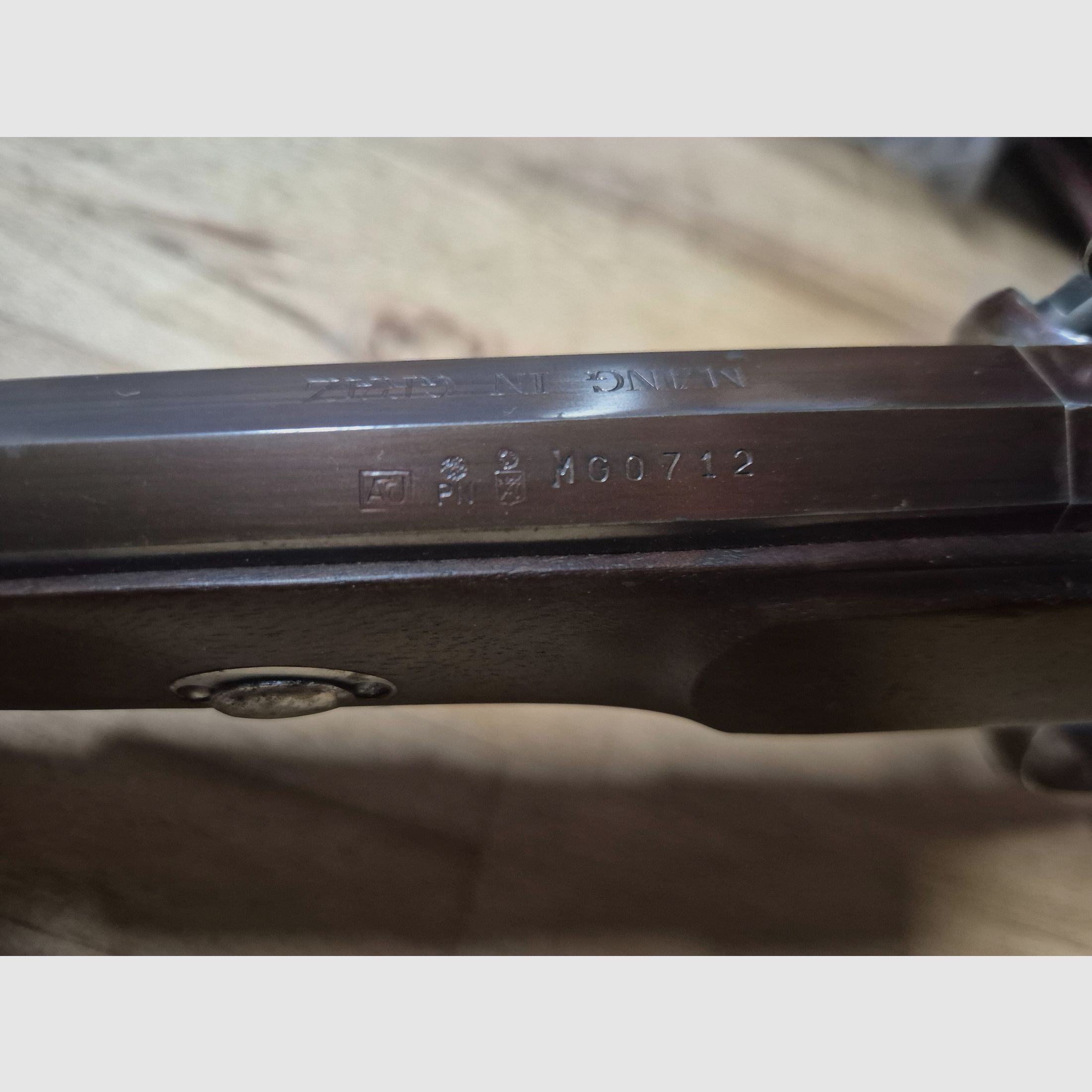 Percussion target pistol "Mang in Graz, image 4 of 4