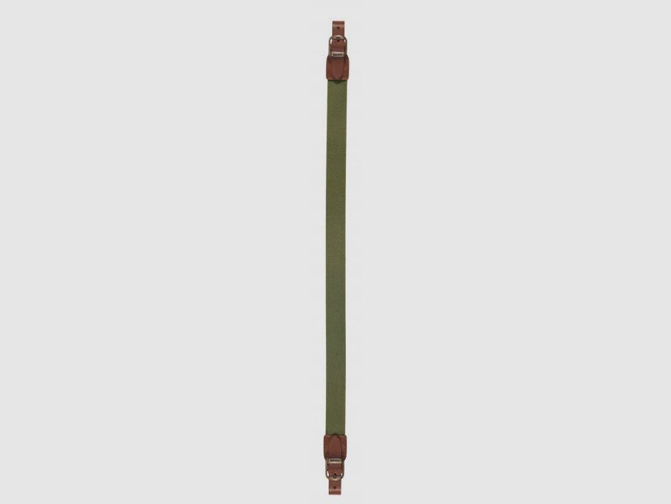 Gewehrriemen Riserva, elastisch grün 70-95cm