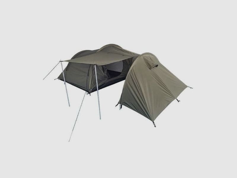 MIL-TEC 3 Personen Zelt mit Stauraum