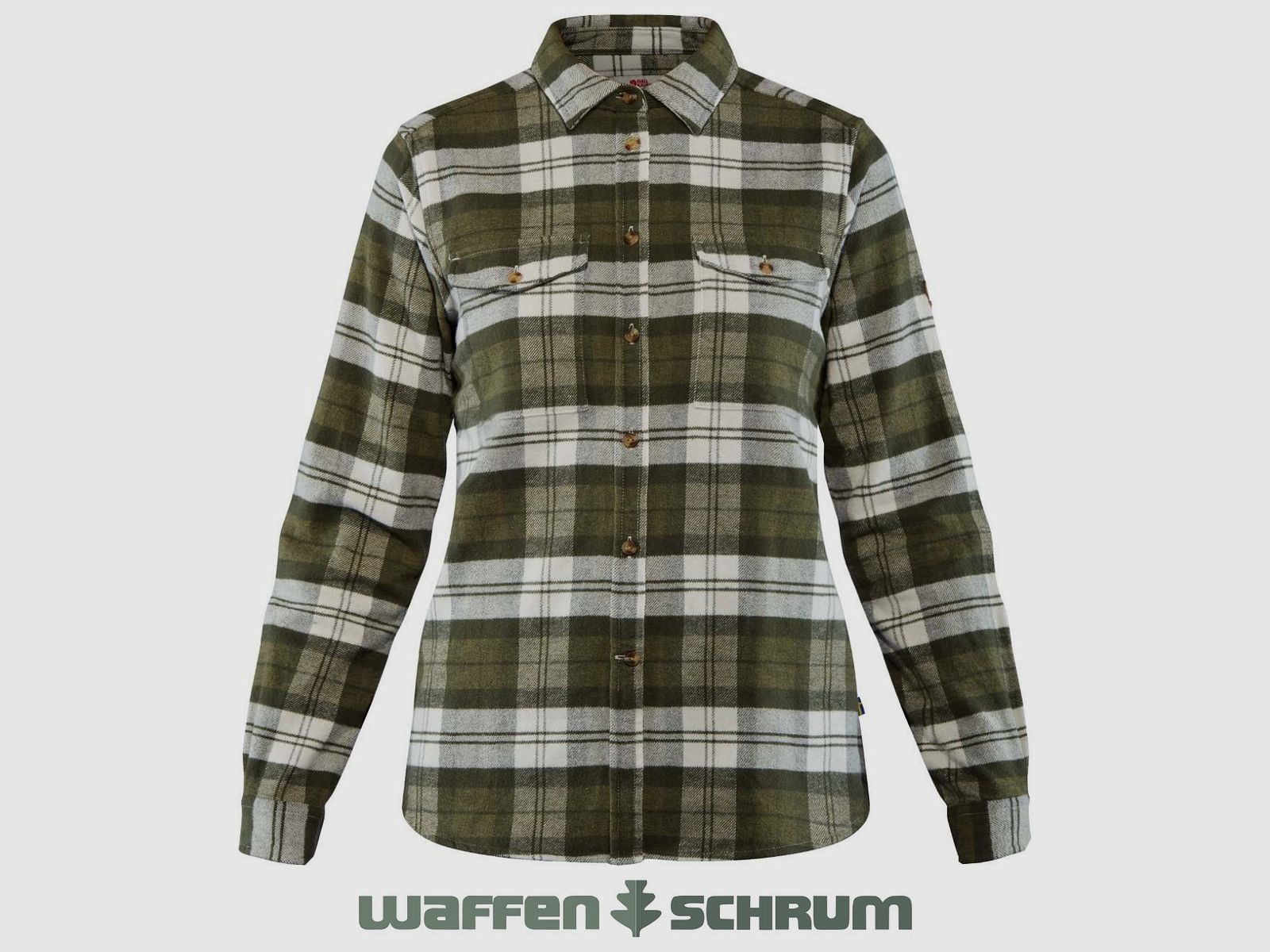 Fjällräven Bluse Övik Heavy Flanell Green