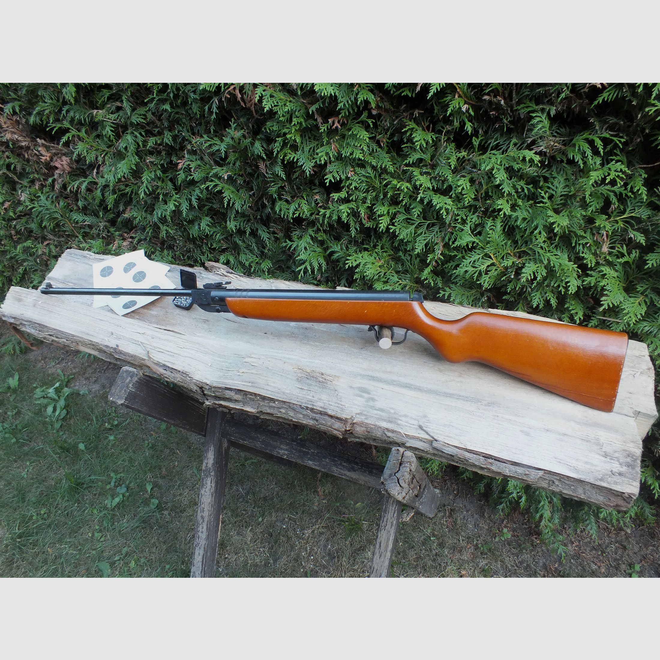 Carabina de aire comprimido DDR Haenel 303- 5, Suhl.