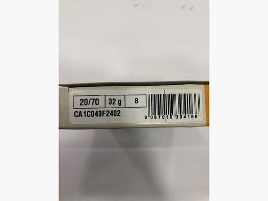BASCHIERI CARTUCHOS SHORT RANGE C20