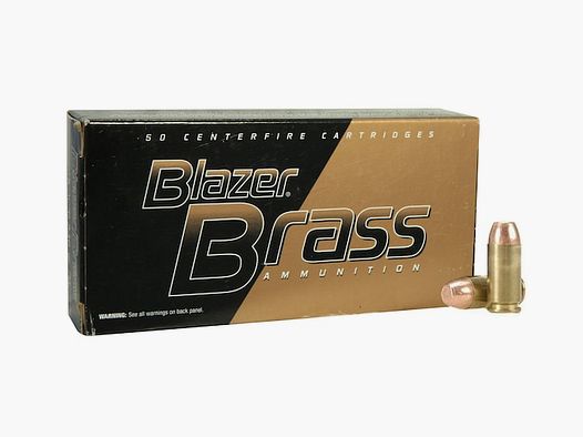 CCI Blazer .40 S&W 165GR FMJ 50 cartridges