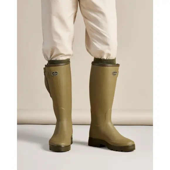 Bottes Vierzonord Le Chameau mit Neoprenfutter Grün Vierzon, Bild 9 von 12