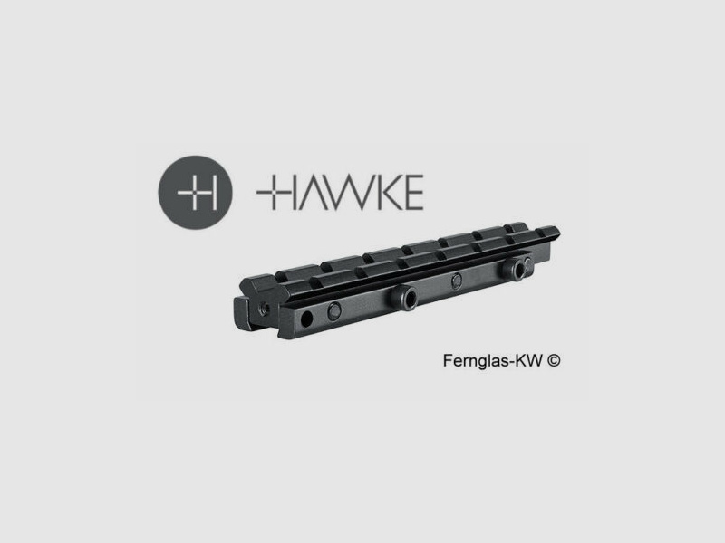 HAWKE 22403 Adapterschiene 3/8" RIFLE TO WEAVER ELEVATED 1 Stück