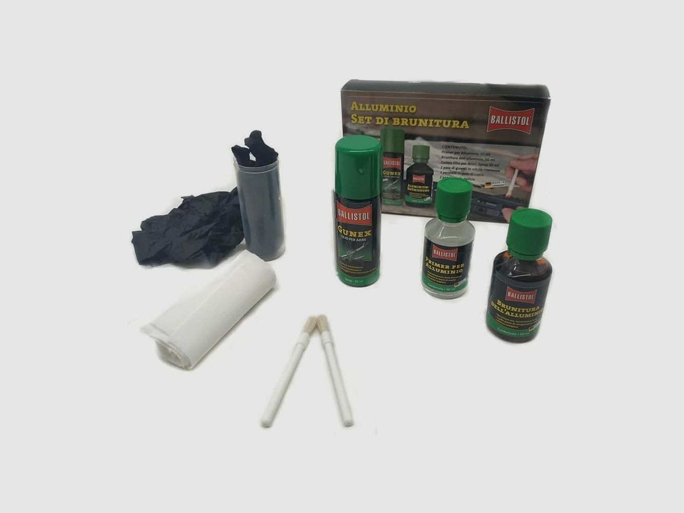 Set Ballistol para Brunido de Aluminio, imagen 1 de 2