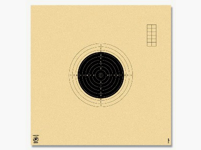 KK disc 50 m - fld. numbered, with slot
