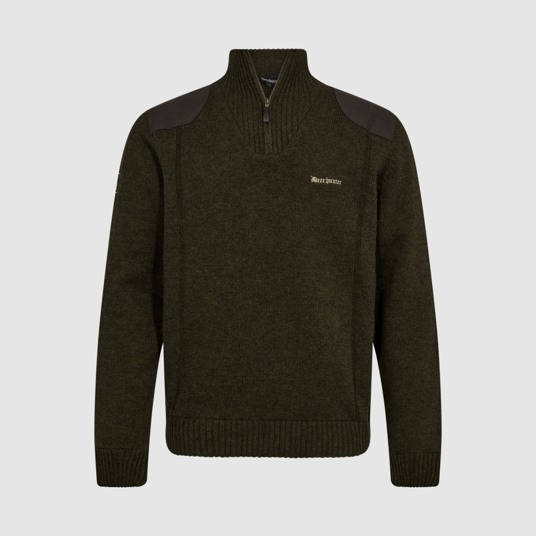 Deerhunter Finley Stormliner pull en maille avec zip 1/2, image 1 sur 2