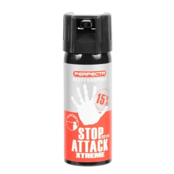 Gaz pieprzowy Perfecta Stop Attack Xtreme strumień 50 ml