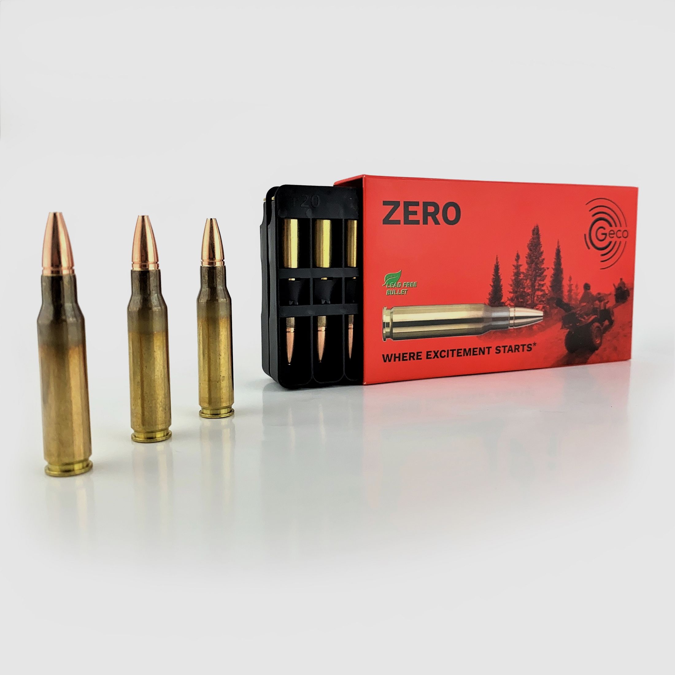 GECO Büchsenpatrone .308 Win ZERO
