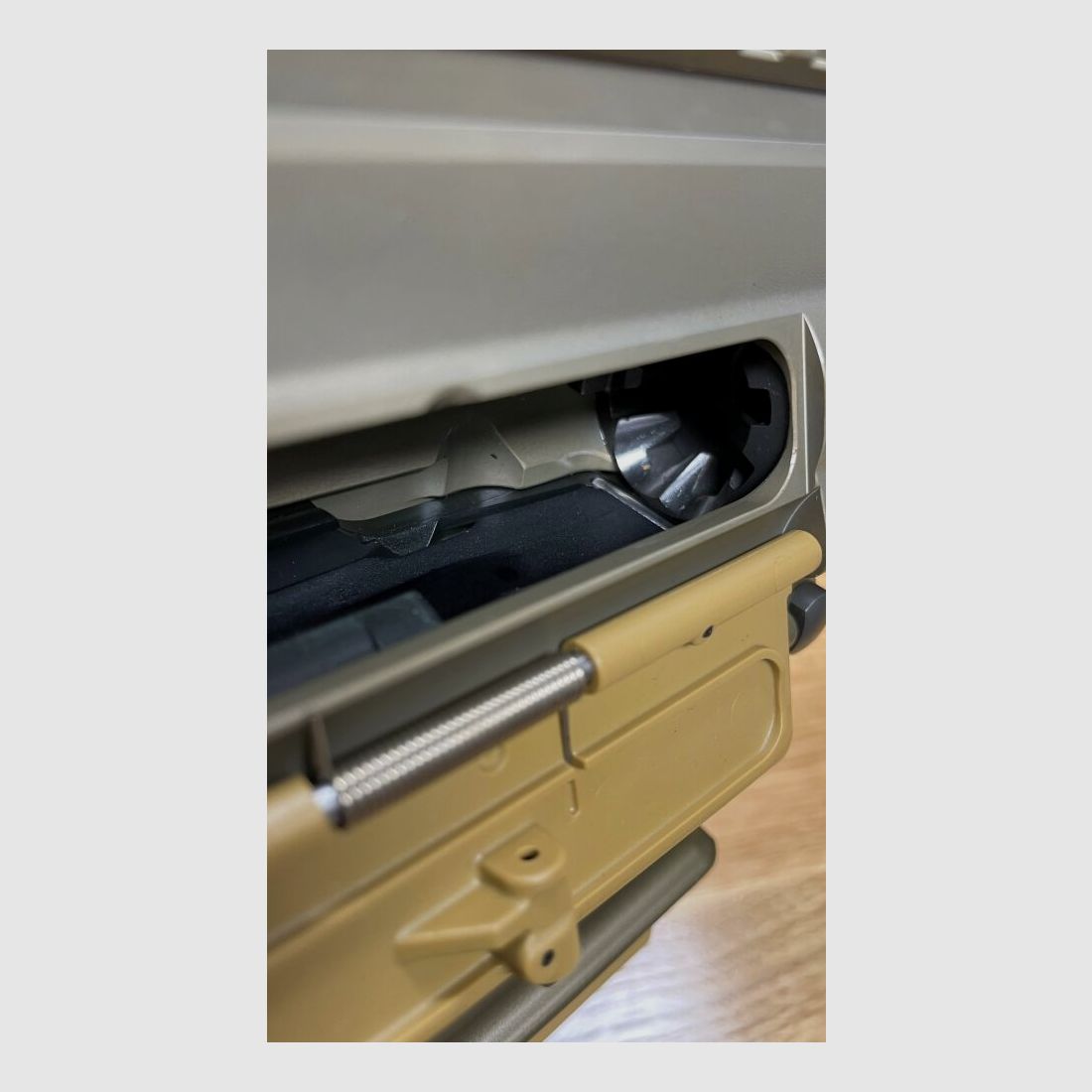 Heckler & Koch MR308 A3 13" - semi-automatic rifle .308 Win. Color sand / RAL8000 - H&K MR 308 A3 - civilian version of the H&K 417