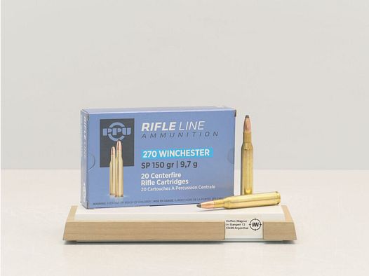 Prvi Partizan TM 9.7g/150grs per 20 .270 Win