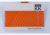 Walther - Ulm Bedienungsanleitung, Original Mod. KK