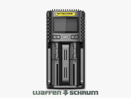 Nitecore Zweischacht-Ladegerät UMS2 USB Quickcharger