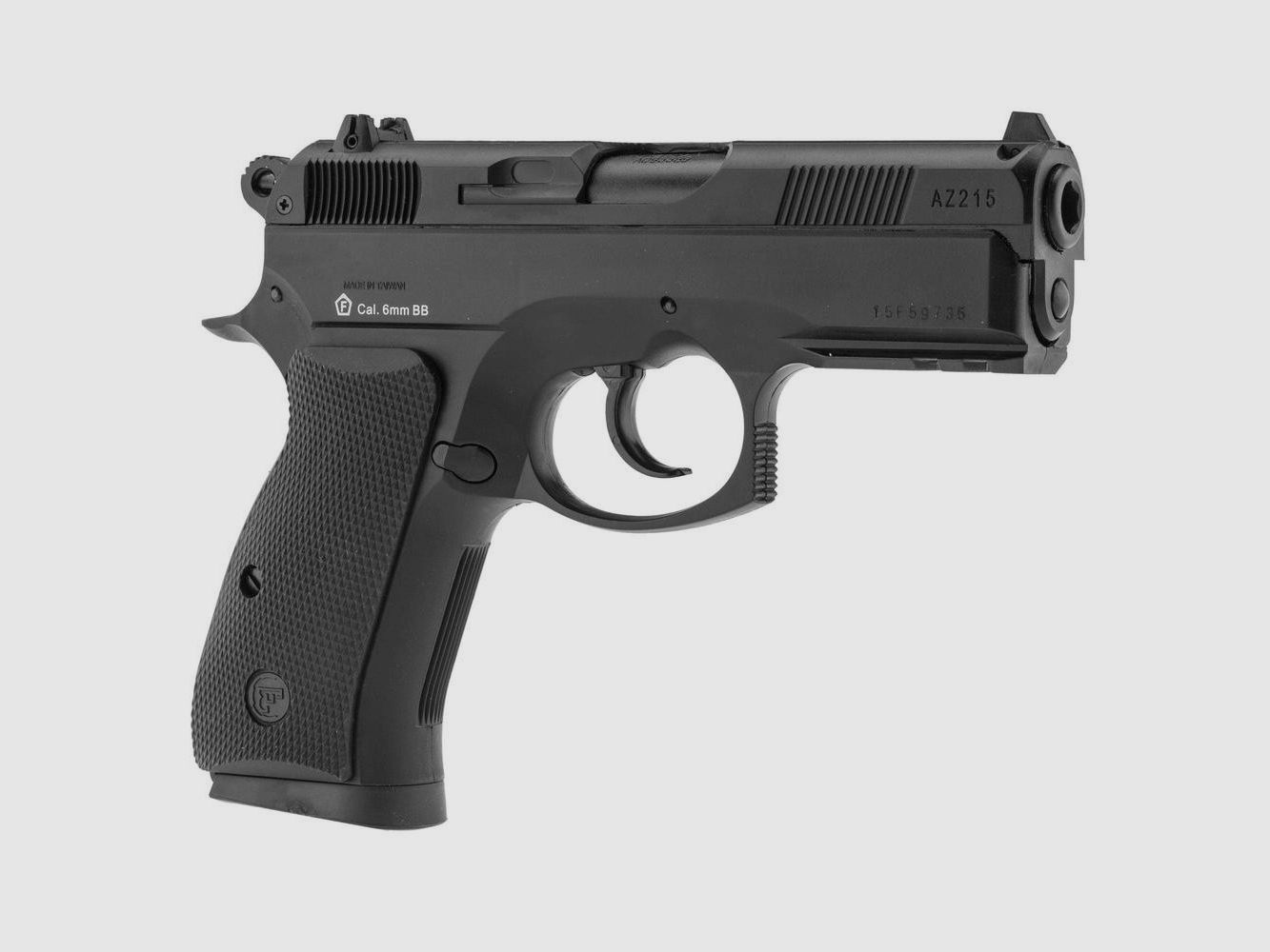 Replik Pistol CZ 75 Compact GNB CO2 ASG - Realistischer Blowback - Hohe Präzision - Für Freizeit- und Trainingstests, Bild 1 von 3