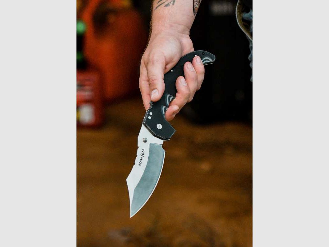 Cold Steel Mayhem Atlas Lock Cleaver XXL Taschenmesser AUS-10A Stahl