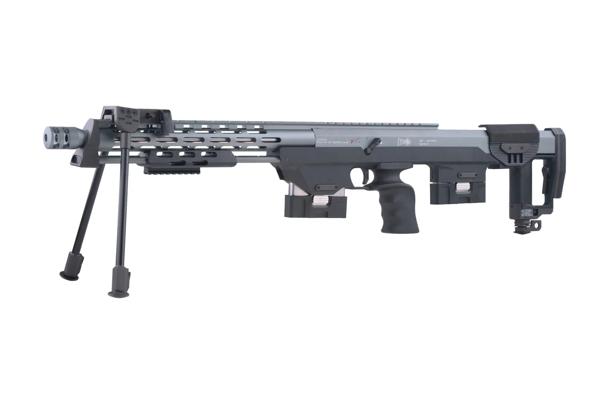 ARES DSR-1 Airsoft-Scharfschützengewehr – schwarz-silber, Bild 14 von 36