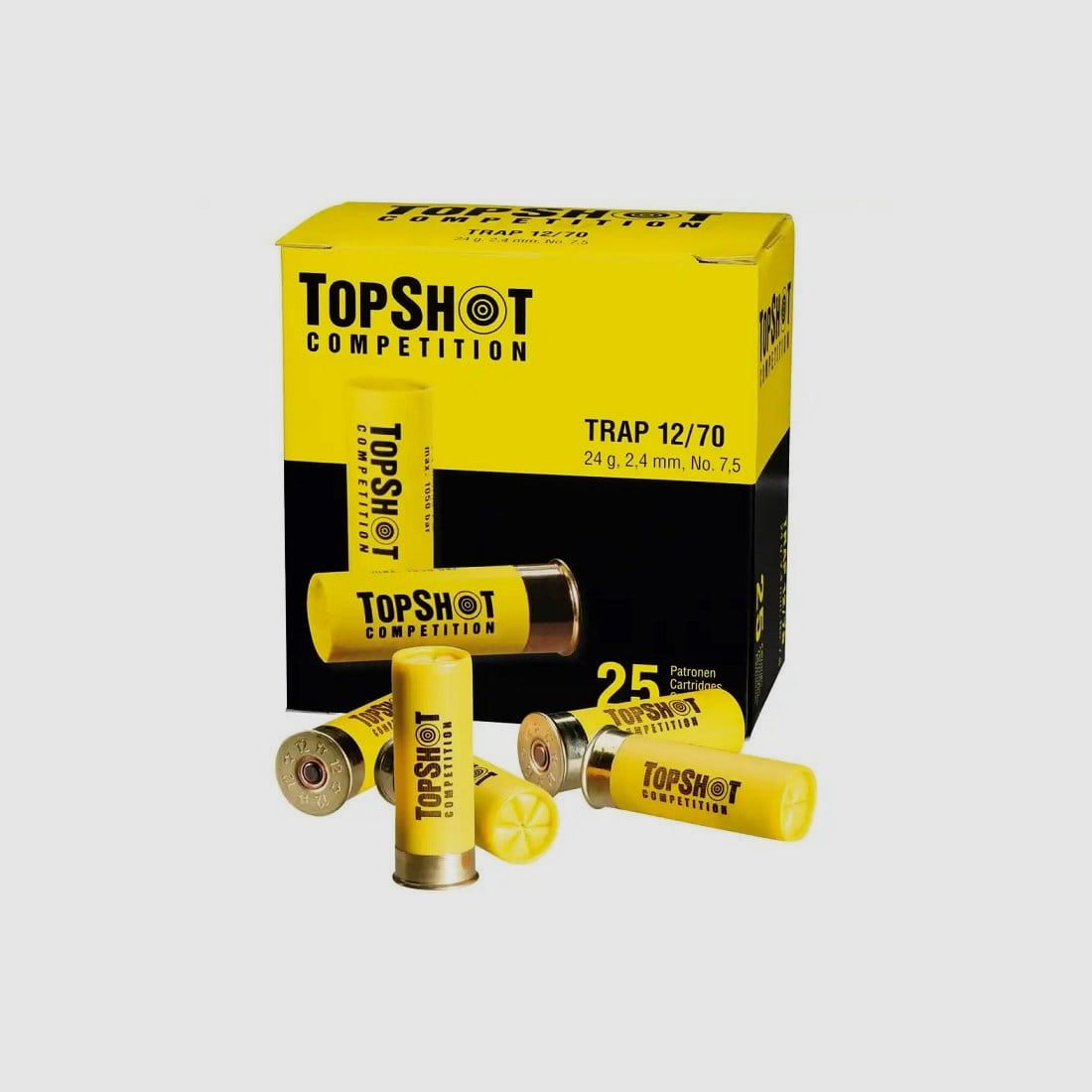TOPSHOT Competition 12/70 Trap 2,4 mm 24 g - 25 Stk.