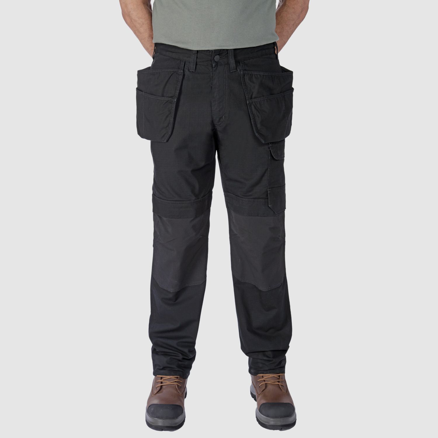 Spodnie robocze Carhartt Steel Cargo, męskie, czarne, W30/L28