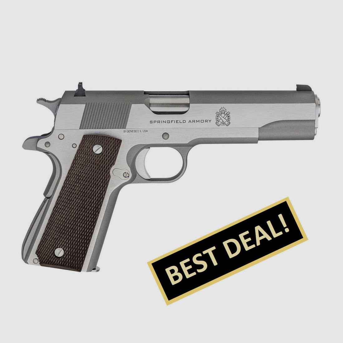 Springfield Armory 1911 Mil-Spec 5" (5 cali) Stal nierdzewna .45Auto