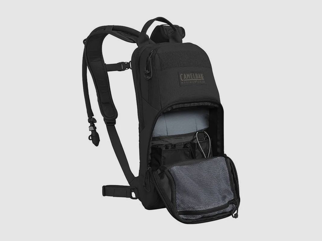 M.U.L.E. 100oz/3L Hydration Backpack w/Mil Sp (Black) - CamelBak, image 1 sur 2