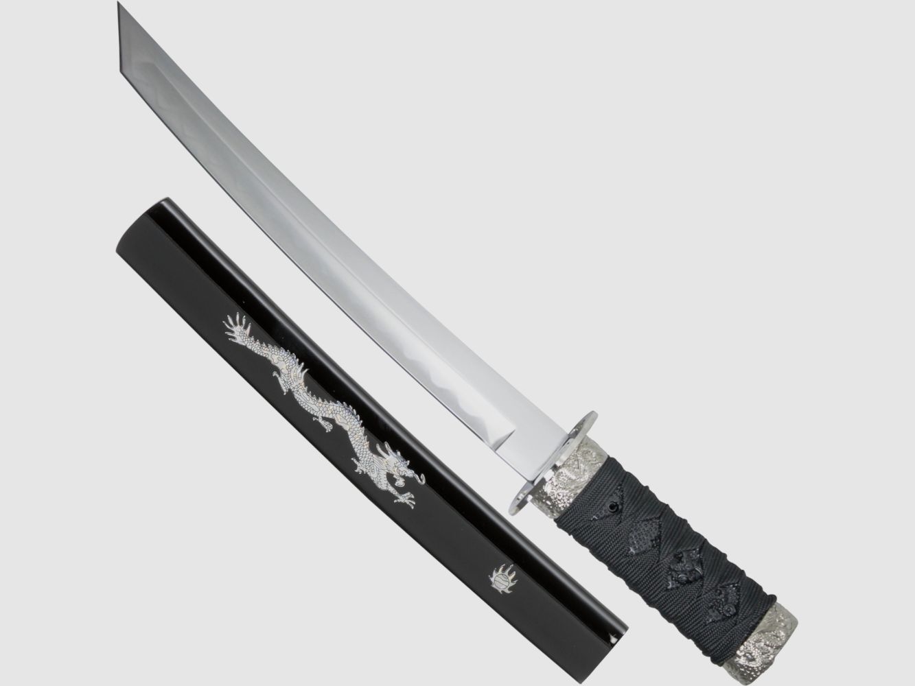 Tanto mit Silberdrachen