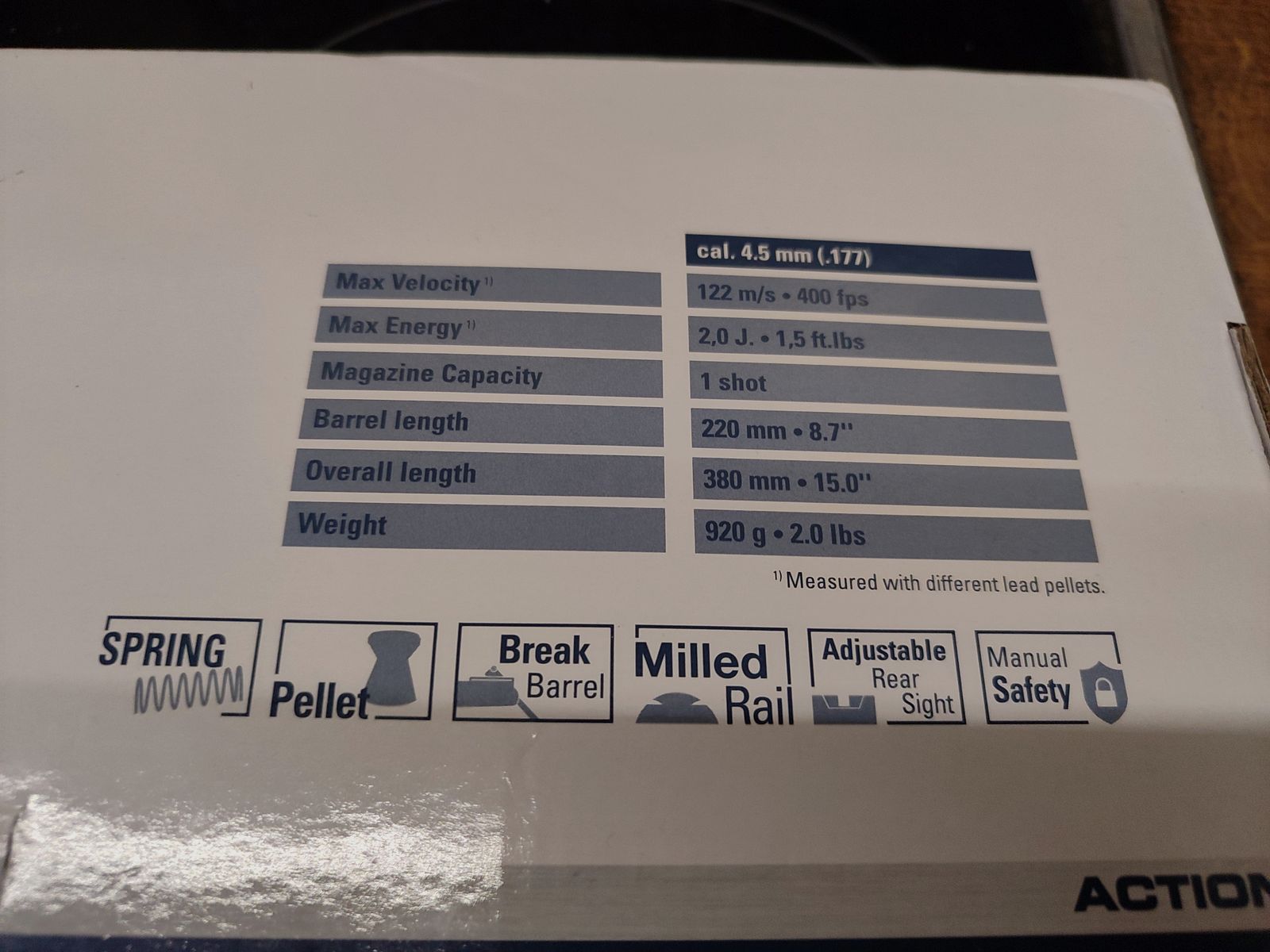 Diana P-five 4.5mm and God Shooter