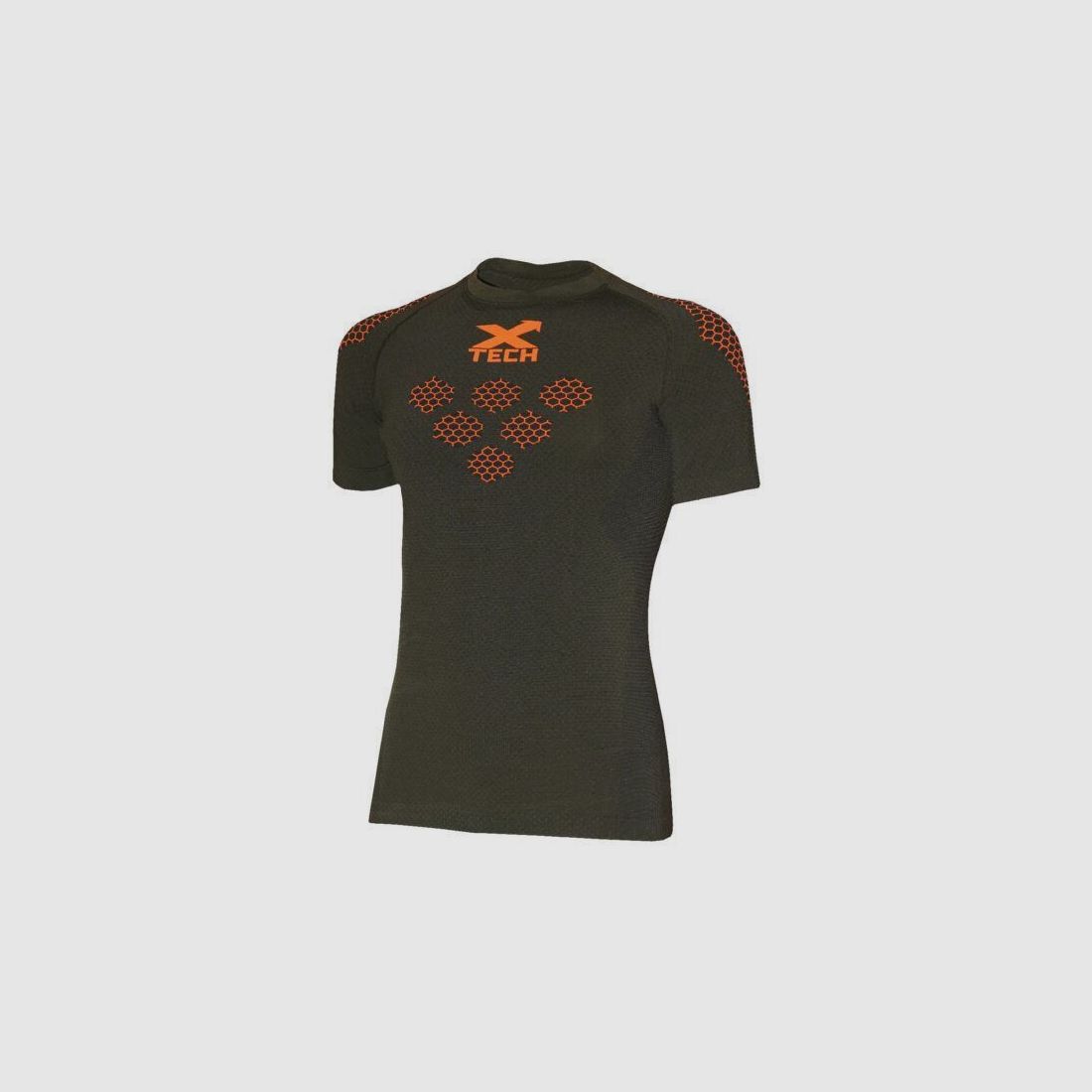XTECH M/M EXAGON GROEN/ORANJE, afbeelding 1 van 3