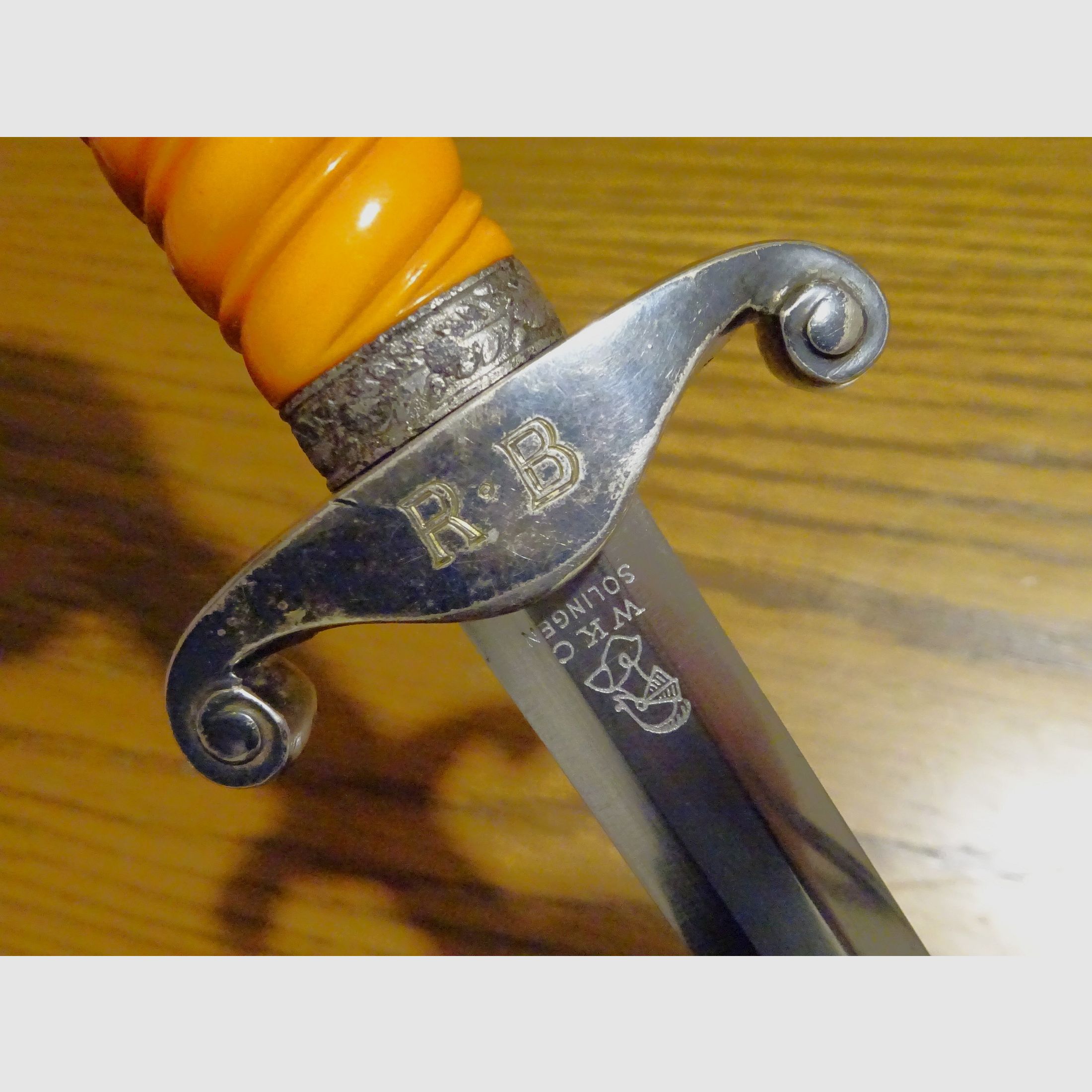 Wehrmacht Army Officer's Dagger WKC Solingen