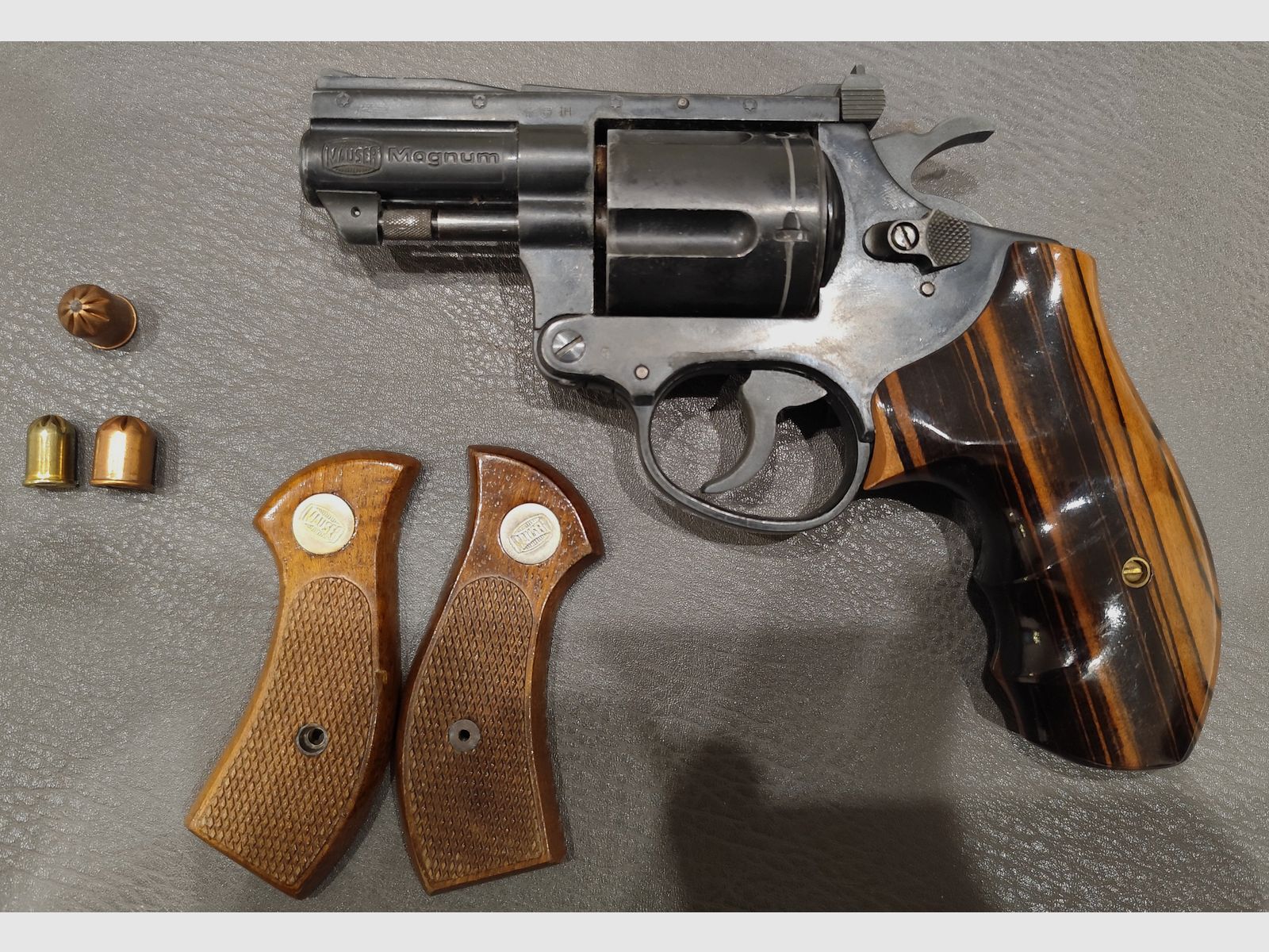 Revolver .45 short: Mauser Mod. Magnum PTB: 457 Rarität Sammler