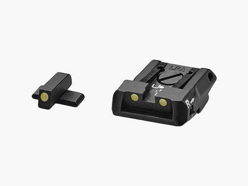 LPA Sights Luminova Micrometer Sight Set - SPL20SS