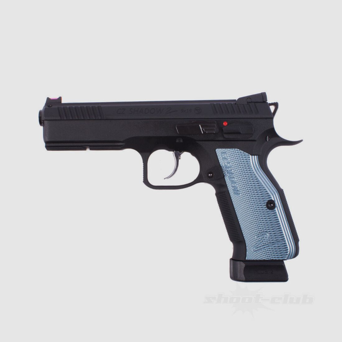 CZ Shadow 2 Co2 Pistole GBB 4,5mm BB schwarz blau