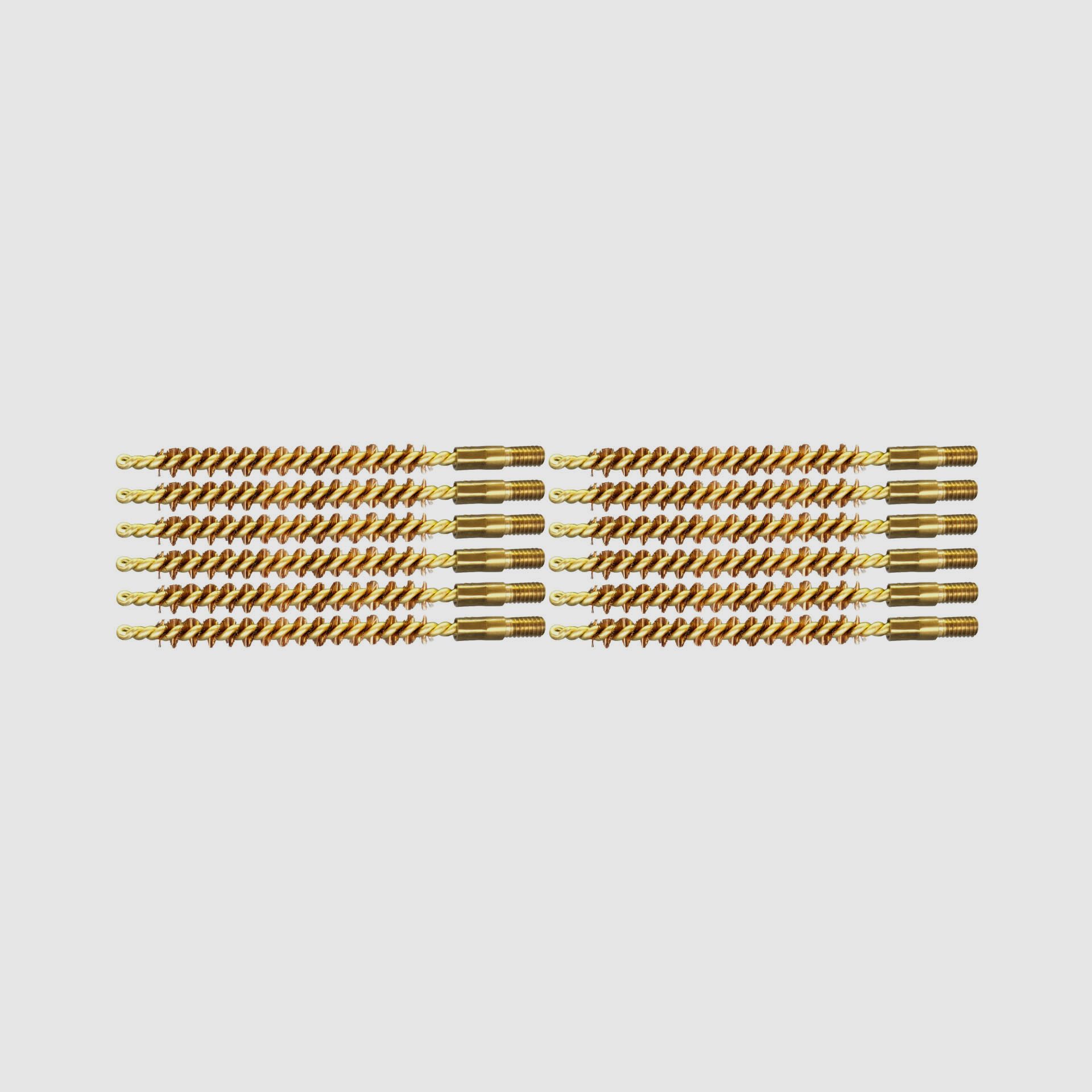 12 Laufbürsten Bronze .22lr/5,6mm RF Rifle