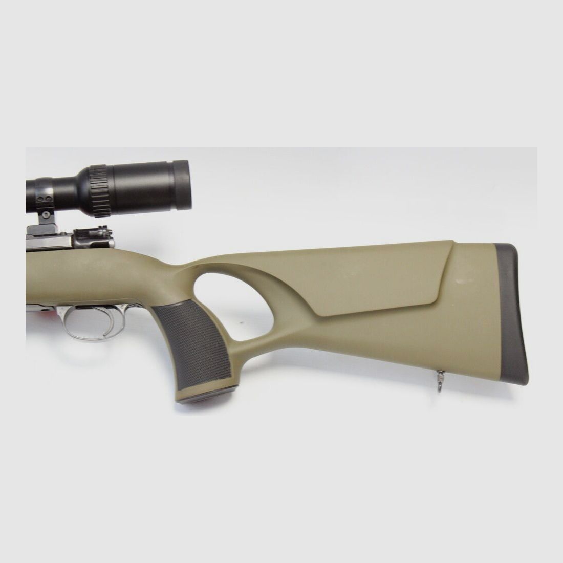 Mauser 98 mit Lochschaft und 2-12x50
