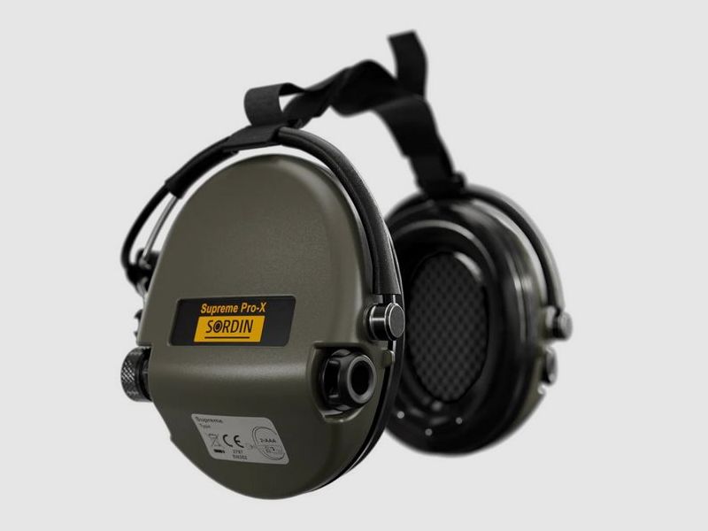 Sordin Supreme Pro X Neckband Gehörschutz - wasserdicht