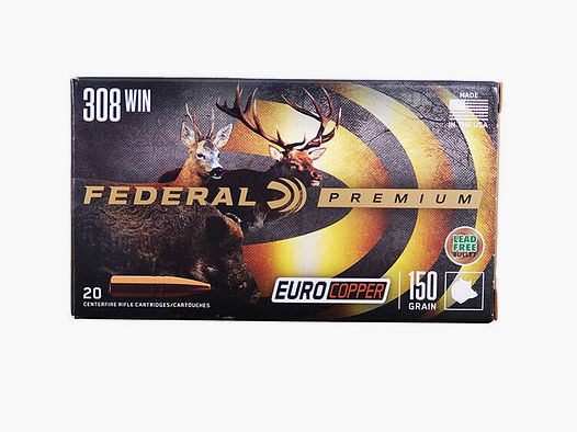 Federal .308 Win. Trophy Copper 9,7g/150gr.