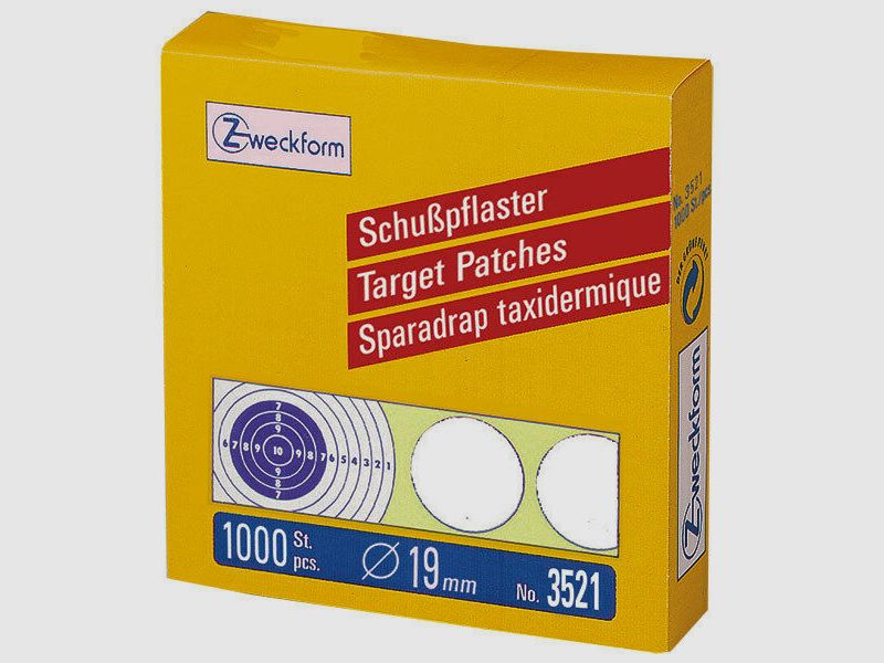 Zweckform Schusspflaster weiss