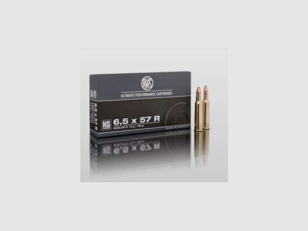 RWS Kal. 6.5x57 R Kegelspitz 7