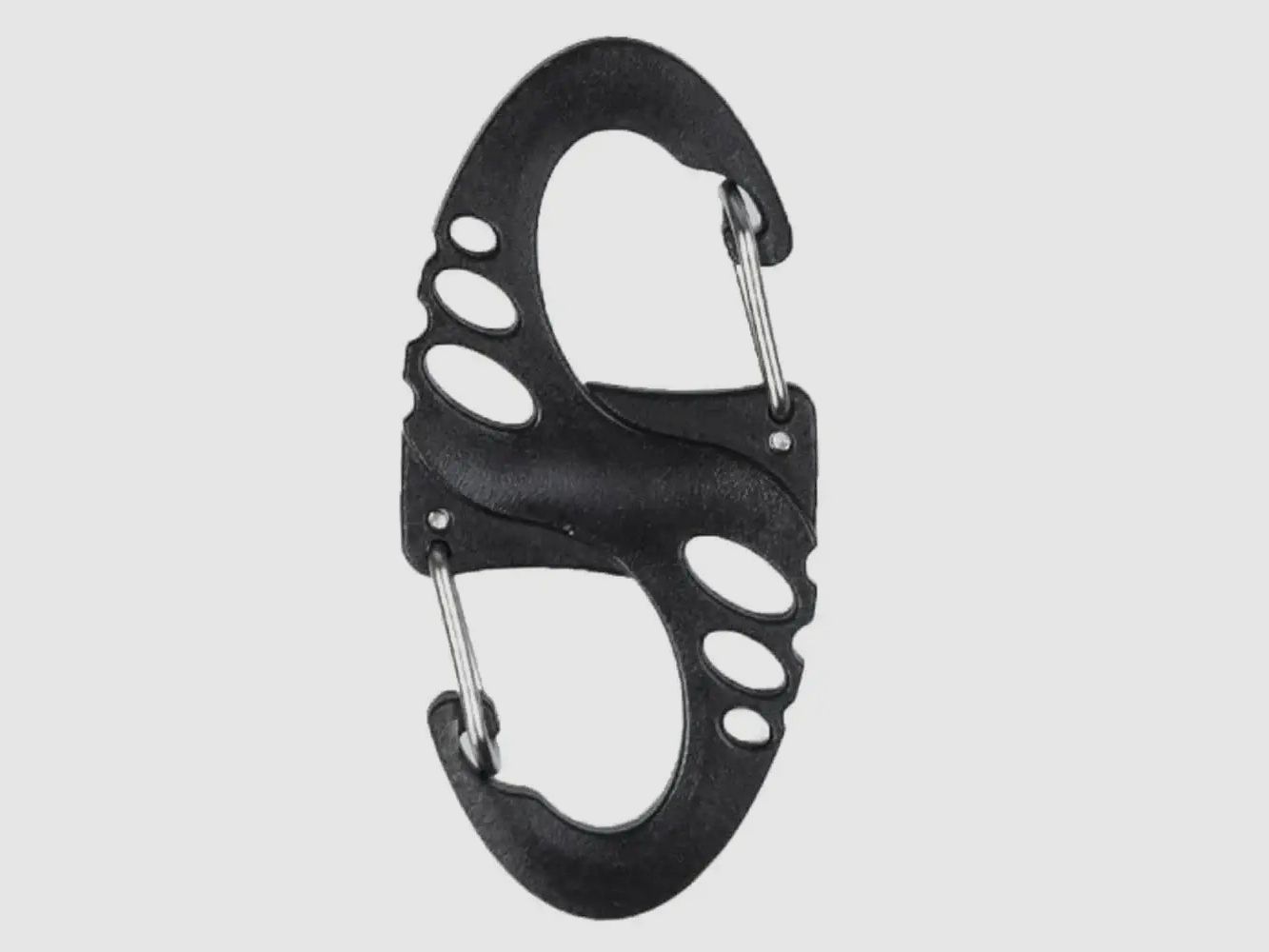Mil-Tec Mil-Tec Mosquetón Tactical S-Hook Set de 10 - Oliva