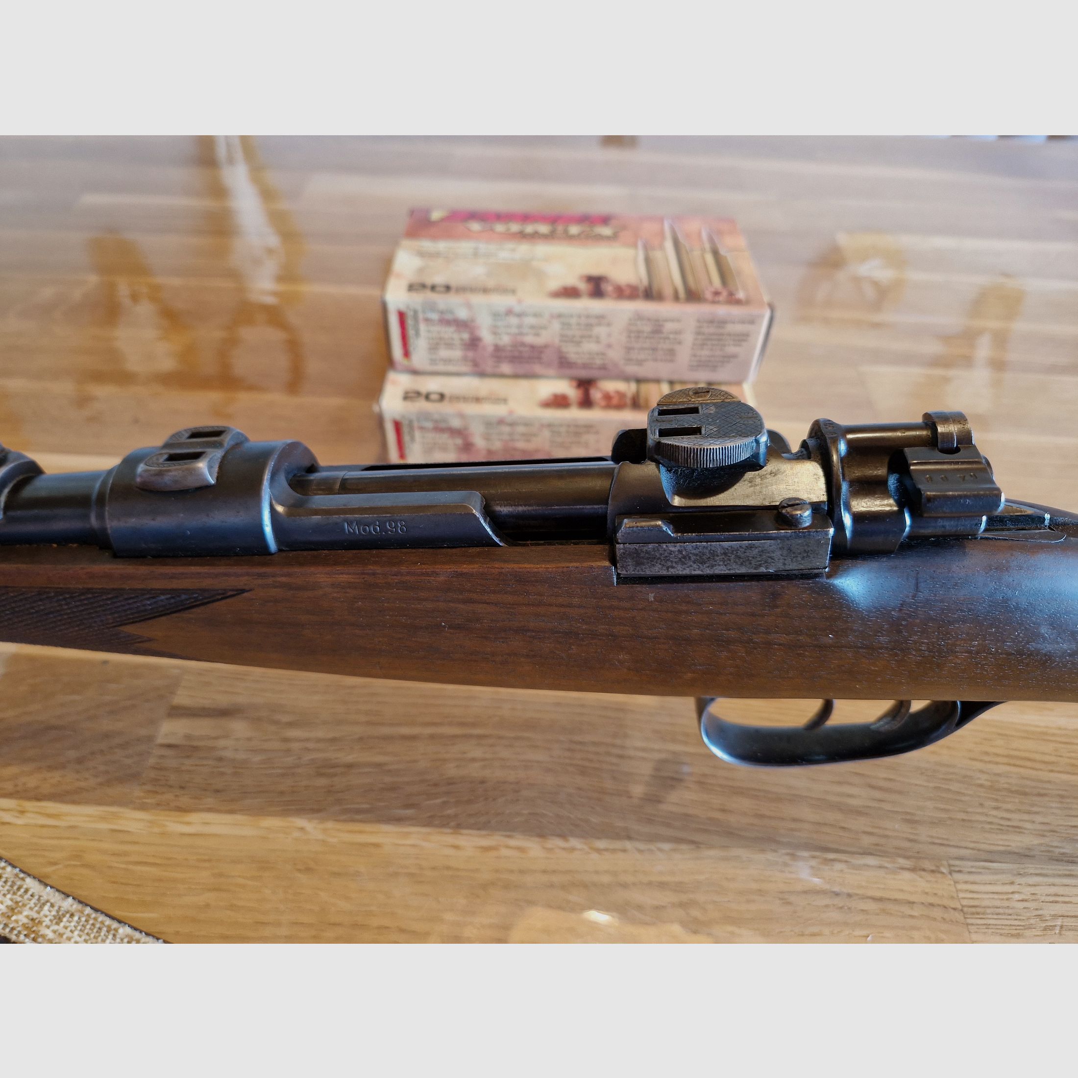 Mauser Mod. 98  Kaliber 8x57 inkl. Munition