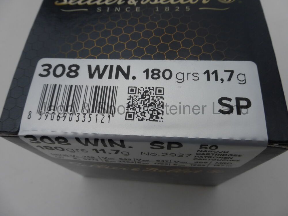 Sellier & Bellot 180grs, SP