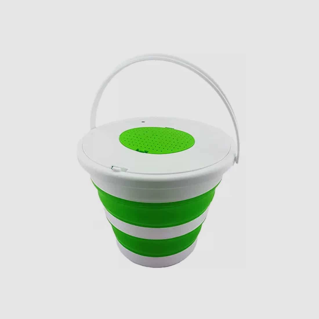 GelBlaster Munitionseimer für Soft-Gel Kugeln (zusammenklappbar) - GRÜN