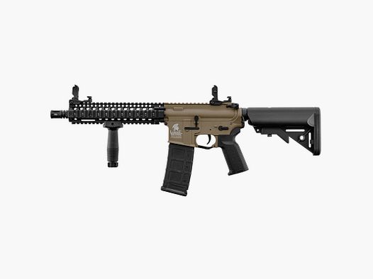 AIRSOFT REPLIK AEG LT-18 GEN2 MK18 TAN UND SCHWARZ LIMITIERTE AUFLAGE