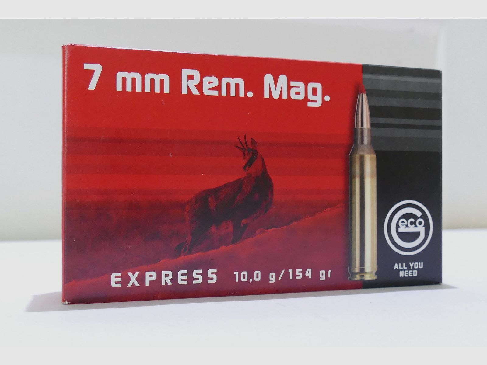 Geco 7mm Rem. Mag. TM Express 10.0g/155gr Rifle Cartridges